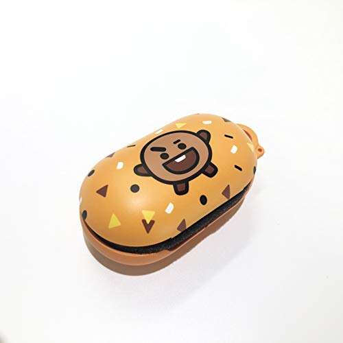 BT21 Offizielle Buds Hülle, SHOOKY, Vollschutzhülle Kompatibel mit Samsung Galaxy Buds (SHOOKY)