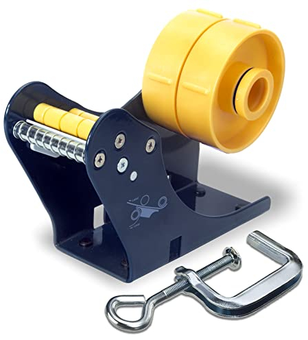 Excell Etikettenspender für den Schreibtisch (5,1 cm breit, 7,6 cm Kern), zur Befestigung auf der Tischplatte, ermöglicht eine Einhandbedienung, praktisch für Büro, Geschäfte und Lager (2 Inch)