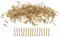 Zerodis 500 PZ Rivetti Cavi Foro Passante Rivetti Cavi in Rame Occhielli Resistenza Rame Air Eye(2.5x11x3.8mm)