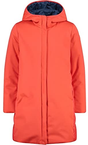 CMP - Kid G Parka Fix Hood, Girl, Campari, 140