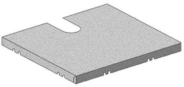 Original hob separator C00628720, 488000628720 Whirlpool