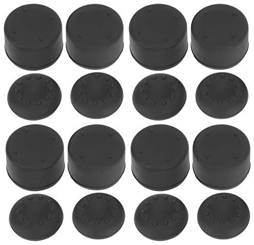 Vomeko Set di 4 levette in silicone per joystick per controller PS4/PS5, antiscivolo, cover in morbido silicone, compatibili con gamepad PlayStation 4/5.