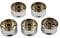 for 5PCS Aluminum Alloy Round Knob Gas Cooktop Handle Kitchen Accessories, Cooker Knobs, Gas Stove Knobs Cooker Oven Hob Control Switching,Knobs Burner Control Knobs