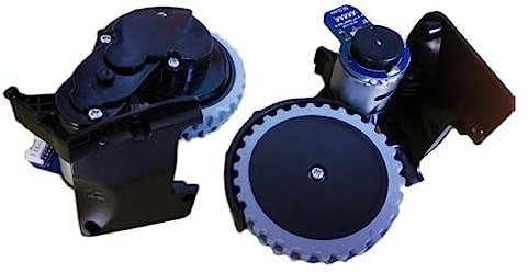 KAFTKO Módulo de Rueda de tracción Izquierda y Derecha de aspiradora. Compatible for Conga Cecotec 1490 1590 1390 1290 (Color : L and R Wheel)