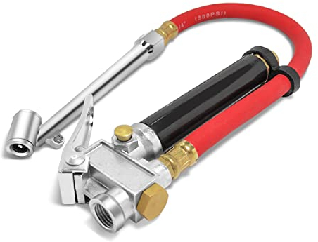 JNNJ Reifendruckpistole, Autoreifen Druckprüfer Reifenfüller, Reifendruckmessgerät für Auto, Motorrad, PKW, Fahrrad