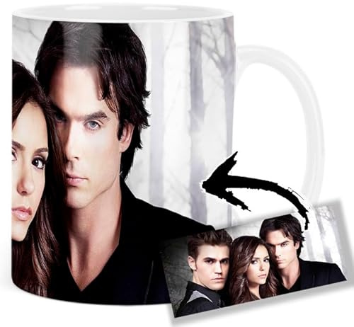 The Vampire Diaries Nina Dobrev Ian Somerhalder Paul Wesley Tasse Keramikbecher Mug