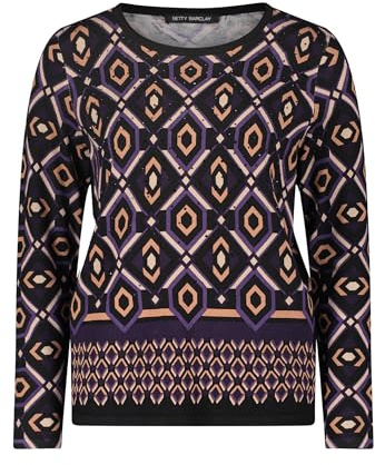 Betty Barclay Damen Feinstrickpullover mit Aufdruck