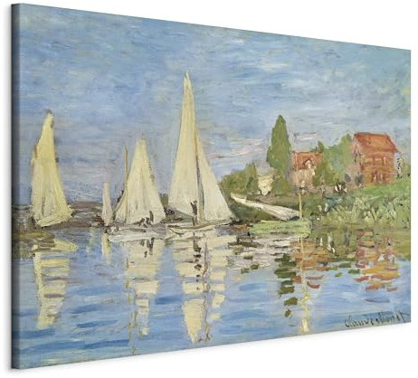 murando - Wandbilder XXL Claude Monet 120x80 cm 1 tlg - Wand Deko Vlies Leinwand Bilder Groß Wanddeko Wohnzimmer Schlafzimmer Kunstdrucke Abstrakt l-G-10016-b-a