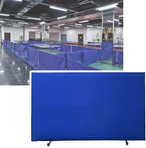 Tischtennis-Zaun 1/2/3/4/5 Stück Tischtennisplatz-Einfassung – tragbare faltbare Tischtenniszäune mit 420D-Oxford-Tuch – Ping-Pong-Feldzaun-Einfassungs-Barriereblock – verzinkter Rohrrahmen ( Size : 1