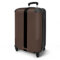 NoBoringSuitcases.com® Handgepäck Koffer 55x40x20 Reisetasche - Reisekoffer mit Rollen, Leichtgewicht Hartschalenkoffer, Trolley Kabinengepäck mit Gestreift Motiv - Braun, Koffer für Flugzeug