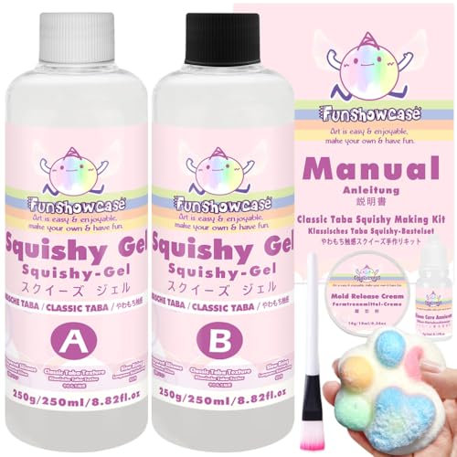 Squishy Bastelset Flüssigsilikon für Squishy Maker 500ml Klassische Taba