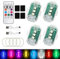 LOMUG 4 Stück Drahtloses Auto LED-Blitzlichter Akku mit Fernbedienung, 8 Farben Hochhelle Blitzleuchte für Auto, Drohne, LKW, Motorrad