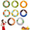 MUNSKT 8 Scented Flavor Pods for Water Bottles, Fruit-Infused Aroma Pods, Reusable Flavoured Water Bottle Accessories Kit
