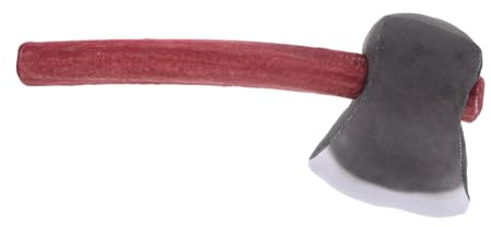 Plush Halloween Fake Axe Costume Prop for Children Cosplay Party | Safe Prank Accessory, Realistic Details, Creative Design, for Trick Performances, Halloween Accessories and Play