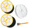 Juego de 3 filtros HEPA compatibles con aspiradoras Karcher VC3 (1.198-125.0, 2.863-238.0), con cepillo de limpieza.