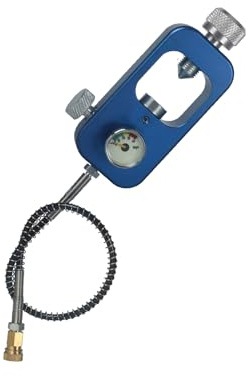Vdaxvme Diving Oxygen Cylinder Refill Adapter with Gauge and Hose Scubas Fill Station Tanks Tanks for Underwater Activity