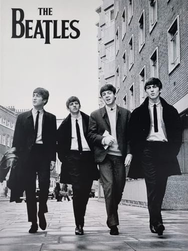 KUSTOM ART Dekoratives Wandposter Serie Sänger Prominente Beatles Tour in London Kunstdruck auf Karton 40 x 30 cm ohne Rahmen