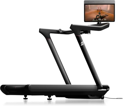 Peloton Laufband, Cross Training Tread für Laufen, Walking & Hiking | Manuelle & automatische Steigung, Drehbarer 24 HD Touchscreen, Fitnessgerät für Cardio, Yoga & Kraft Workouts