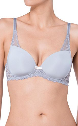 Triumph Damen Amourette Spotlight WHP X Schalen BH mit Bügel, Grey Combination, 85C