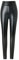 Hitueu Damen Kunstleder Leggings High Waist Hose Strumpfhosen Treggins Leggins Leder Look Hüfthoch, Schwarz, S