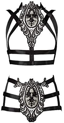 Grey Velvet 2-teiliges Harness-Set