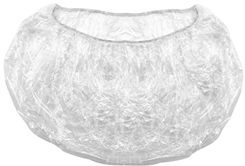 Charmyth Pedi Guard Bath Liners, Disposable Pedicure Liners, Spa Footsie Clear Pedi Guard Bath Liners for Foot Bath Spa Massage Thick Elastic 100 Count