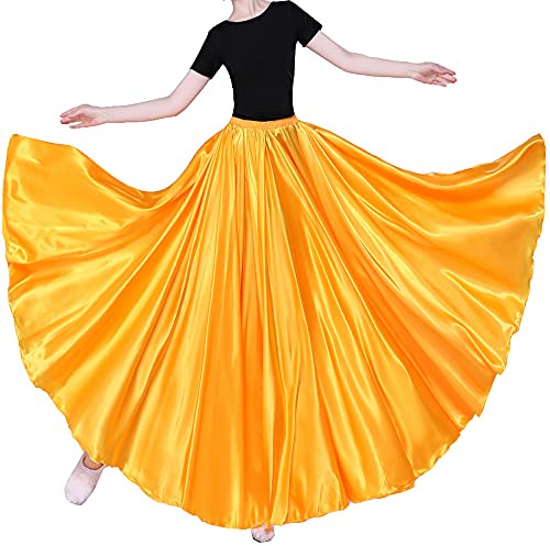 SANCAN 360 Degree Dance Skirt Jupe Femme