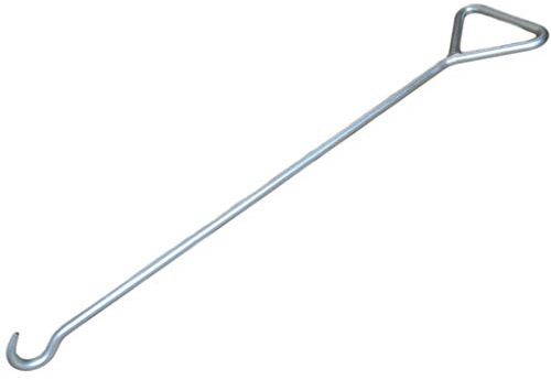 Schachtdeckelhaken Kanaldeckelheber 800mm mit Spitze aus verzinktem Stahl