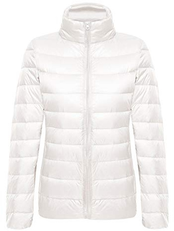 Leichte Daunenjacke Damen Steppjacke Leichter Daunenmantel Damen Stepp Winter Daunen Winterjacke Leicht Ultraleichte Dünne Übergröße Frauen Federleichte Softdaunenjacke Übergangsjacke Light Down