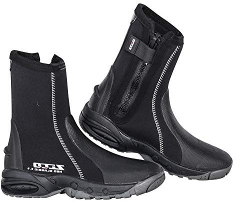 ZCCO Stivali da immersione in neoprene Suola in gomma antiscivolo per subacquea e snorkeling - Ideale per sport acquatici (nero, Adulto, Uomo, Medium, Testo, Sistema Taglie Calzature EU, Media)