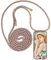 YuhooTech Handykette Hülle Kompatibel mit iPhone 14 Pro Handyhülle, Smartphone Necklace Hülle mit Band - Handyhülle mit Kordel Umhängenband - Schnur mit Case zum umhängen in Rainbow