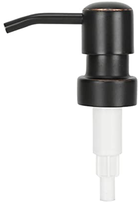 Tête de Pompe en Acier Inoxydable - Tête de Pompe à Lotion - Distributeur de Liquide en Acier Inoxydable - Pompe de Rechange 28/400 - Filetage Orb