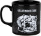 Konix Dungeons & Dragons Mug - Tasse en céramique - 320 ml - Noir et blanc - Motif Gelatinous Cube