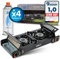 Z.M.C PREMIUM Camping Gaskocher 2-flammig + 4 Gaskartuschen 227g, Campingkocher mit Zündsicherung für Outdoor und Innenraum, Doppelgaskocher mit Piezozündung