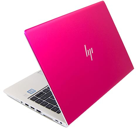 HEWLETT PACKARD HP Laptop 14 pollici, Notebook 14 pollici, EliteBook 840 G5, i5-8250U, 16 GB RAM DDR4, SSD da 512 GB, tastiera QWERTZ illuminata, laptop Windows 11, garanzia 2 anni (Renewed) (rosa)