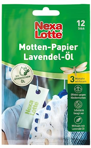 Nexa Lotte Motten-Papier Lavendelöl - 1x12 Streifen