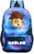 PYTRARTY Mochila Robllox, Mochila Escolar Robllox, Mochila Escolar para Niños, Robllox Mochila Anime, Mochila Adecuada para Niños y Adolescentes
