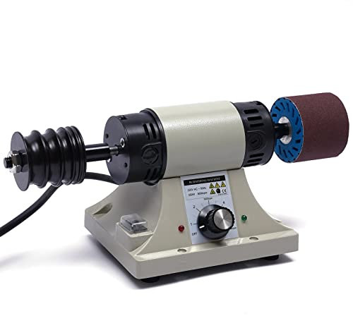 Elektrische Leder Poliermaschine | 350W Leistung | 0-8000 U/min | Geeignet für vegetabil gegerbtes Leder | Tragbar und einfach zu bedienen