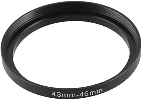 XYWHPGV Ersatz 43mm-46mm Kamera Metallfilter Step Up Ring Adapter(bf10e 80325 530d5 2e9b8 9d91c e4fee