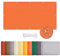 ONESHLEE Voile D'ombrage Rectangulaire, Toile Ombrage Imperméable, Voiles D'ombrage pour Patio Pergola Jardin Exterieur (Orange, 4 * 5m)