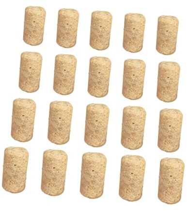 OUNONA 40pcs Red Wine Cork Wine Bottle Stoppers Sealing Cover for for and Random Style