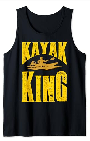Kayak King - Cooles Kajak Outfit Tank Top