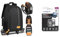 TARION Camera Backpack, Photography Backpack with Large Capacity, Padded Insert, 15'' Laptop & Integral 128GB Micro SD Card 4K Video Premium High Speed Memory Card SDXC Up to 100MB s Read and 50M
