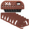 kit 6 ruedas puertas correderas y 6 guias puerta corredera de armario, mecanismo y sistema para armarios y muebles, Valido para 3 puertas.
