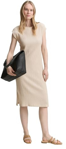 Tom Tailor Damen Crinkle Kleid