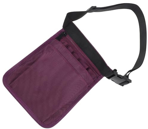 Generisch Werkzeuggürteltasche für Damen aus Robustem Nylon Medizinische Gürteltasche mit Flexiblem Stauraum Leichte Pflegekräfte Bauchtasche für Arbeit und Außeneinsatz