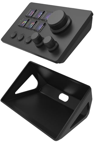SHYYOULQE LED-Tastaturen mit 12 anpassbaren und konstruktiven Stream Control Deck-Tastatur für langfristige Nutzung mit Hintergrundbeleuchtung