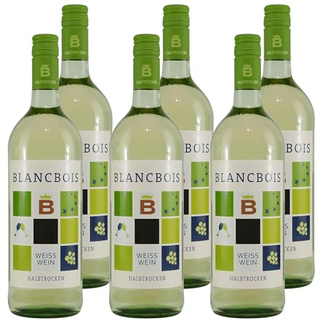 Blancbois Weisswein -halbtrocken- (6 x 1,0L)