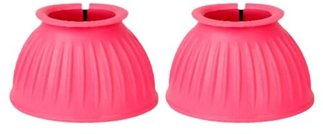 SunsoilGiant 1 Paar Hufschuhe Pferde Hufschutz Gamaschen Beinschutz Einstellbare Passform Gummi Material Komfort Und Schutz für Pferdesport Reitschüler Professione, M