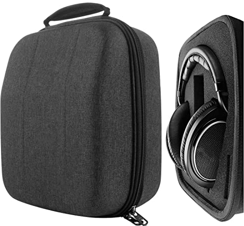 GEEKRIA Custodia rigida per cuffie AKG K361, K371, K167, K540, DT880pro, DT990, HD599, HD598CS, HD280PRO, HD650, Auricolari Borsa da viaggio